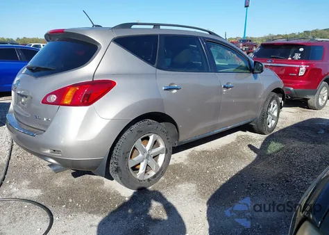 2010 Nissan Murano Sl from USA, damaged, VIN JN8AZ1MW9AW135138